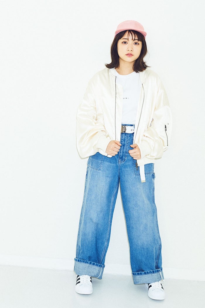 現代のイット ガール 大原櫻子 ピンクキャップで春コーデ 素顔に迫る100問に挑戦 モデルプレス